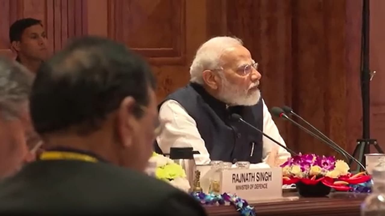PM Modi in NITI Aayog Meetings