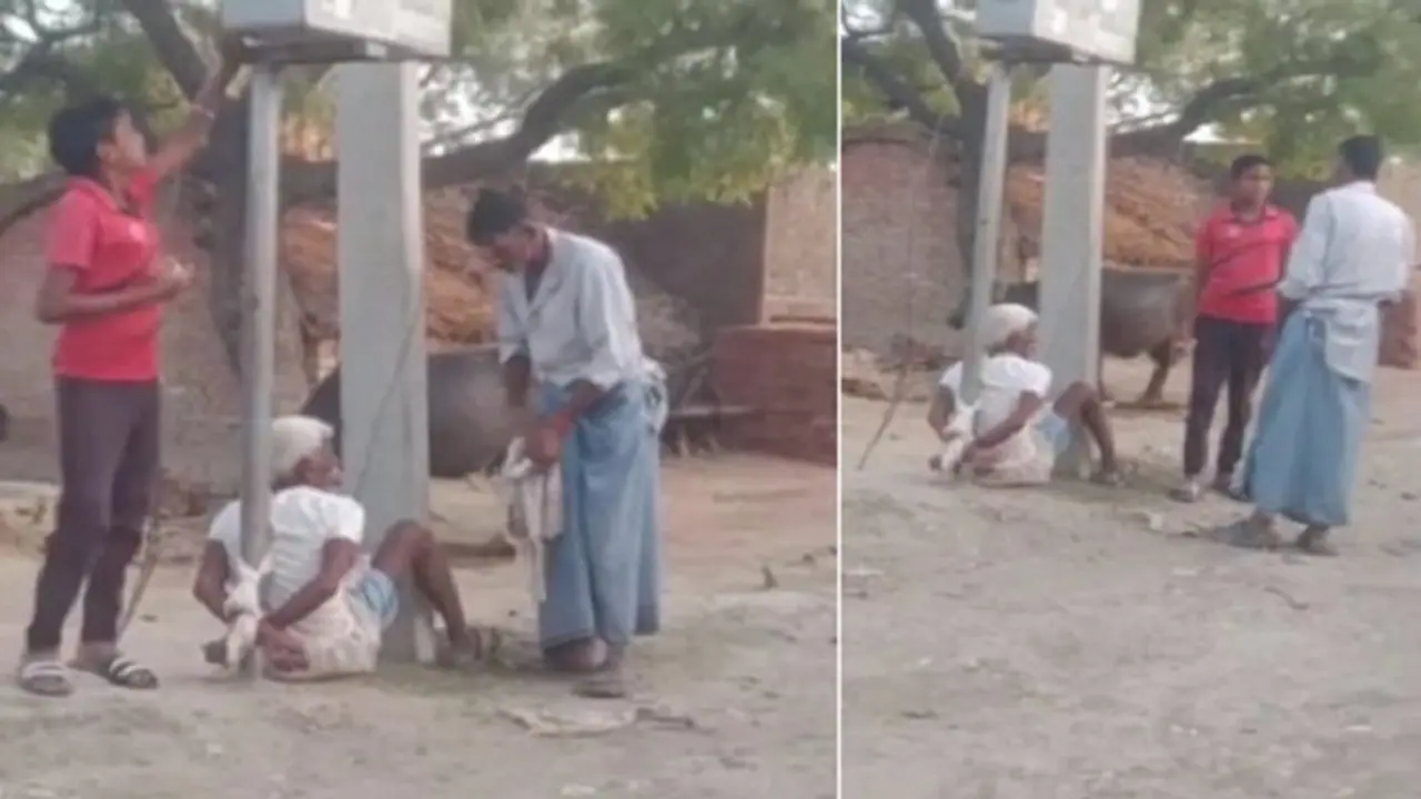 budaun old man viral video budaun old man viral video