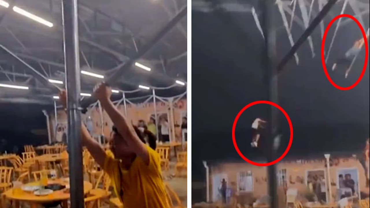 people flown away in storm