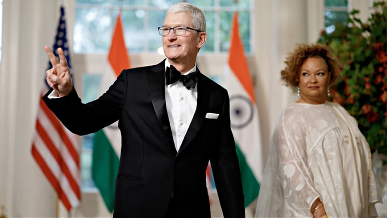 Tim Cook white house state dinner