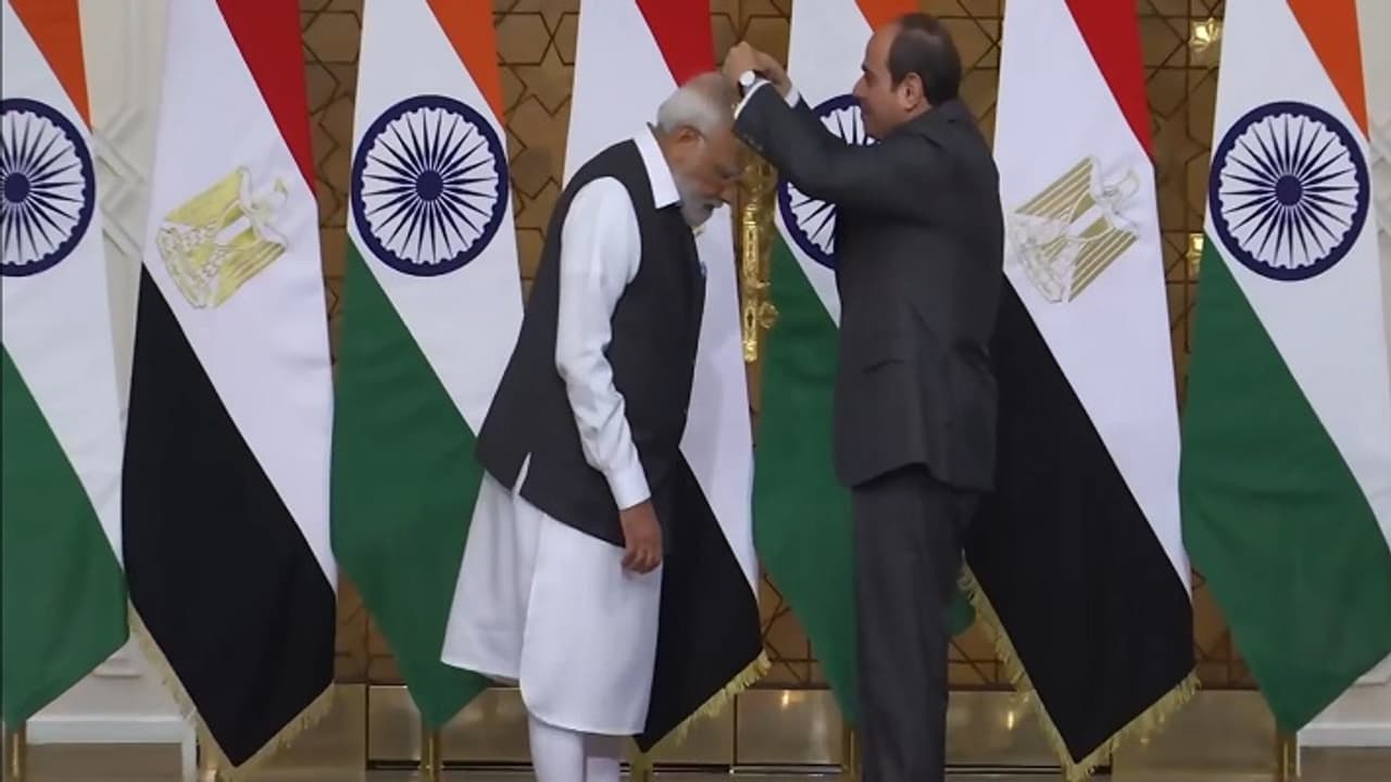 PM Modi Order of Nile PM Modi Order of Nile