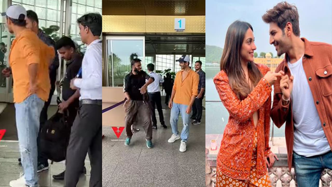 Karthik Aryan and Kiara Advani Karthik Aryan and Kiara Advani