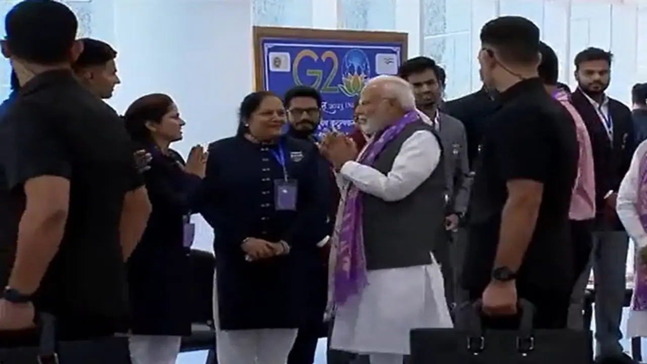 Narendra Modi in DU