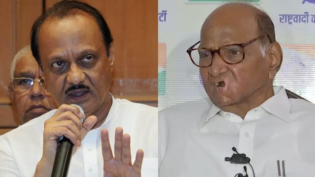 Ajit Pawar Sharad Pawar Ajit Pawar Sharad Pawar
