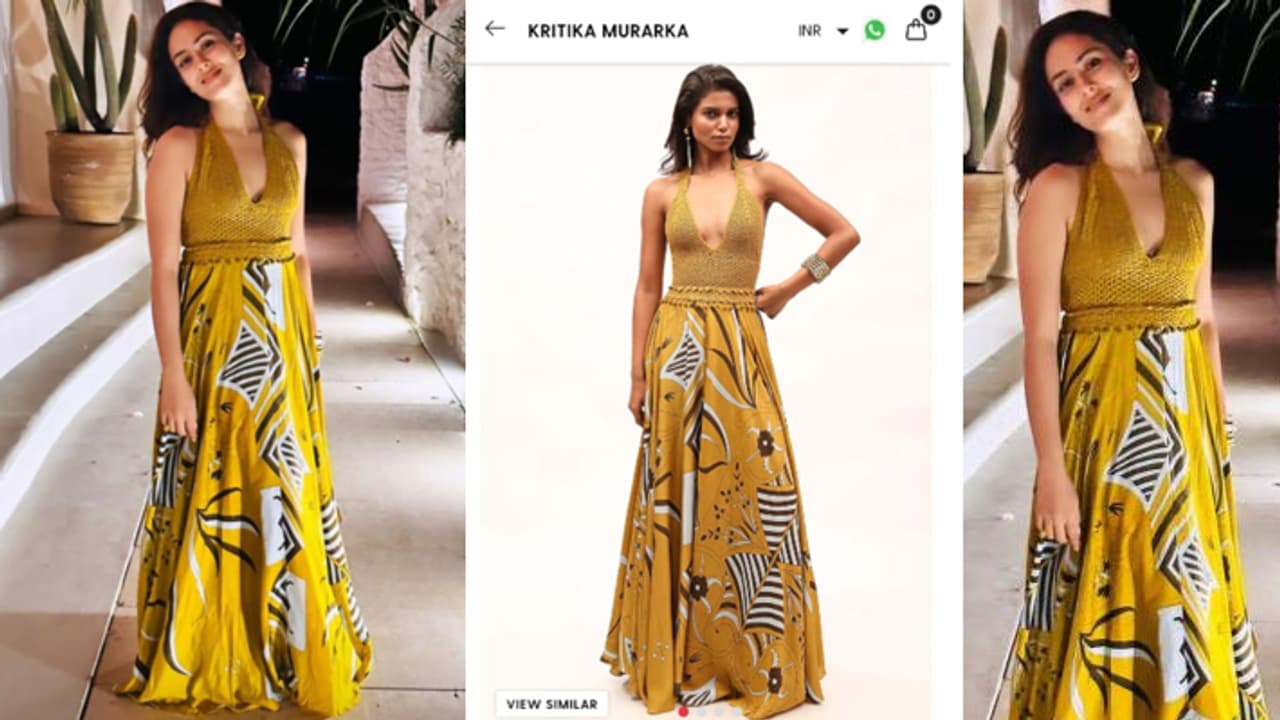 mira rajput maxi dress mira rajput maxi dress