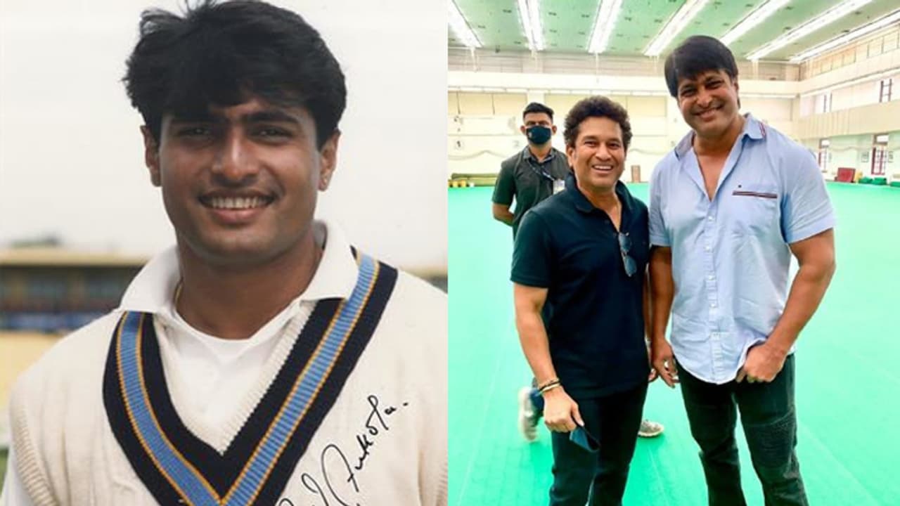 Sachin Tendulkar teammate salil ankola Sachin Tendulkar teammate salil ankola