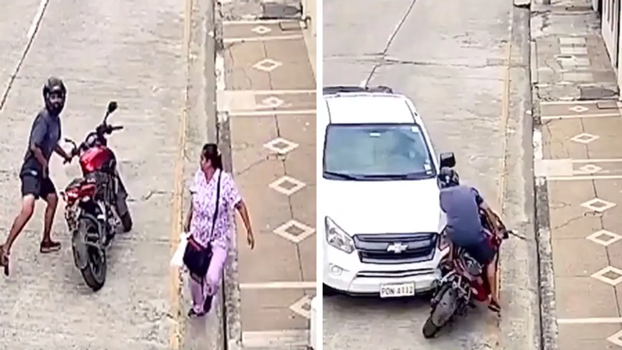 theif instant karma video theif instant karma video