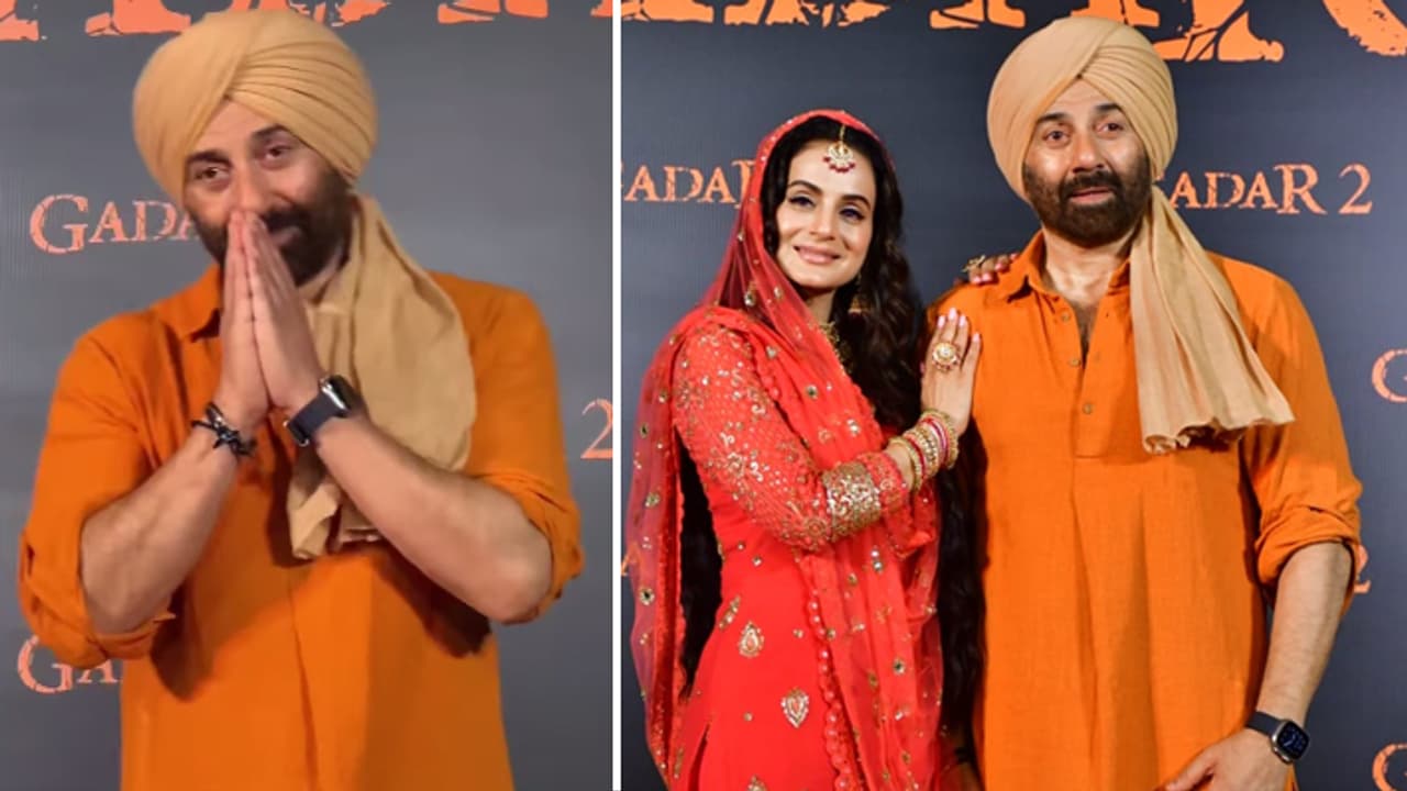 sunny deol reveals he was scared about gadar 2 sunny deol reveals he was scared about gadar 2