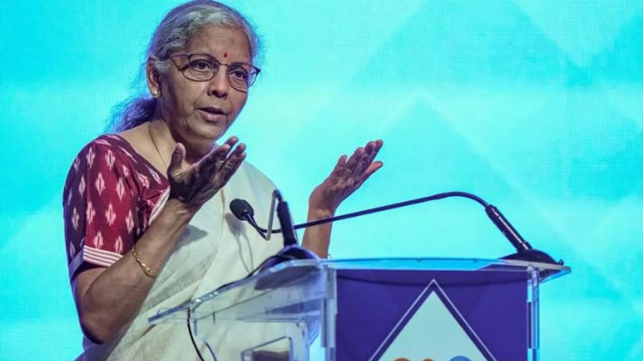 Union Finance Minister Nirmala Sitharaman Union Finance Minister Nirmala Sitharaman