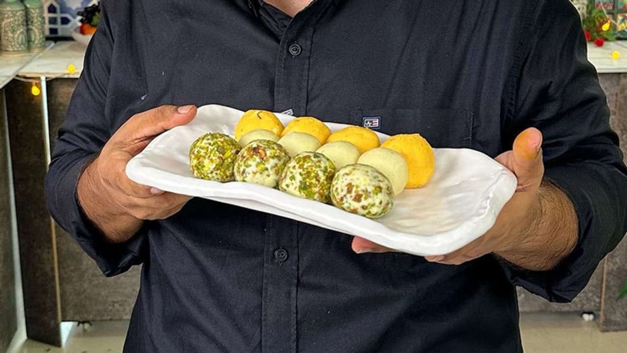 Tiranga laddu recipe Tiranga laddu recipe