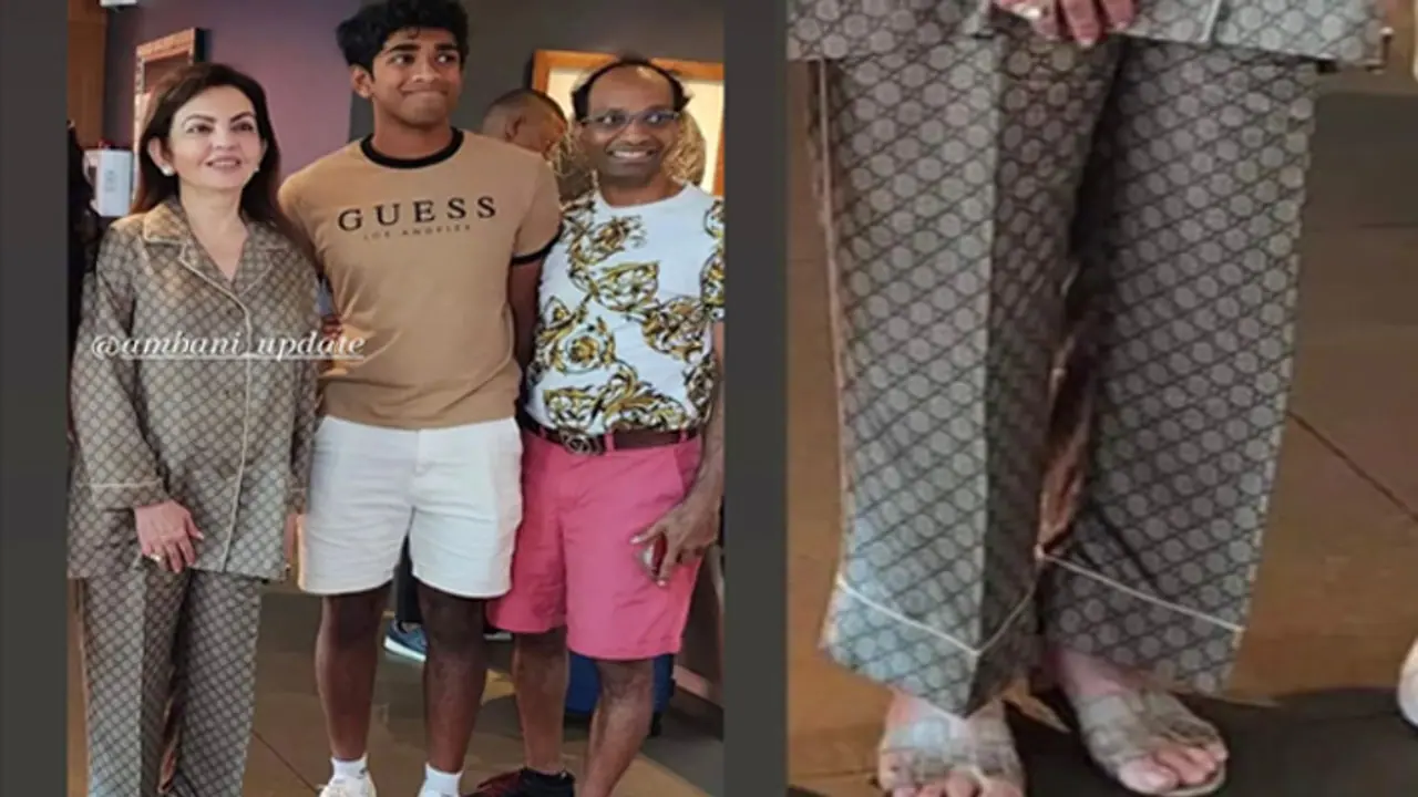 Nita Ambani gucci coord suit cost Nita Ambani gucci coord suit cost