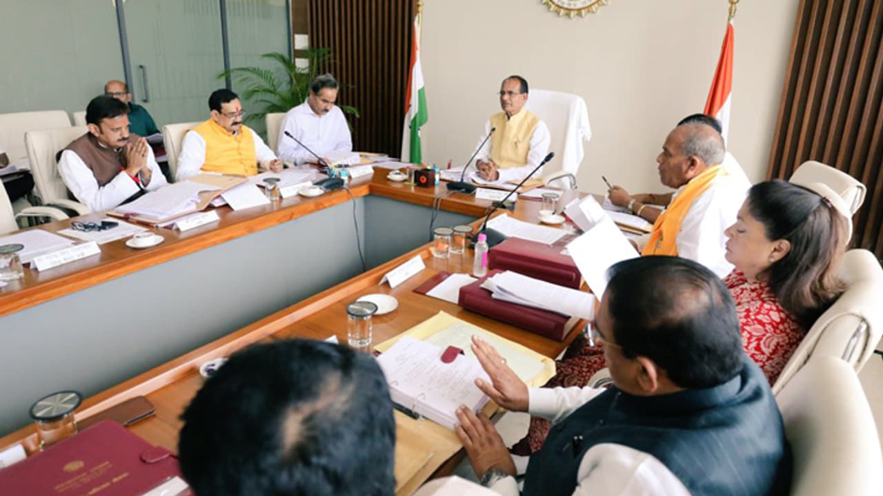 shivraj singh chouhan cabinet decisions