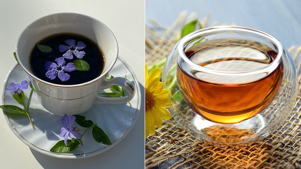 Blue Tea And Green Tea Different