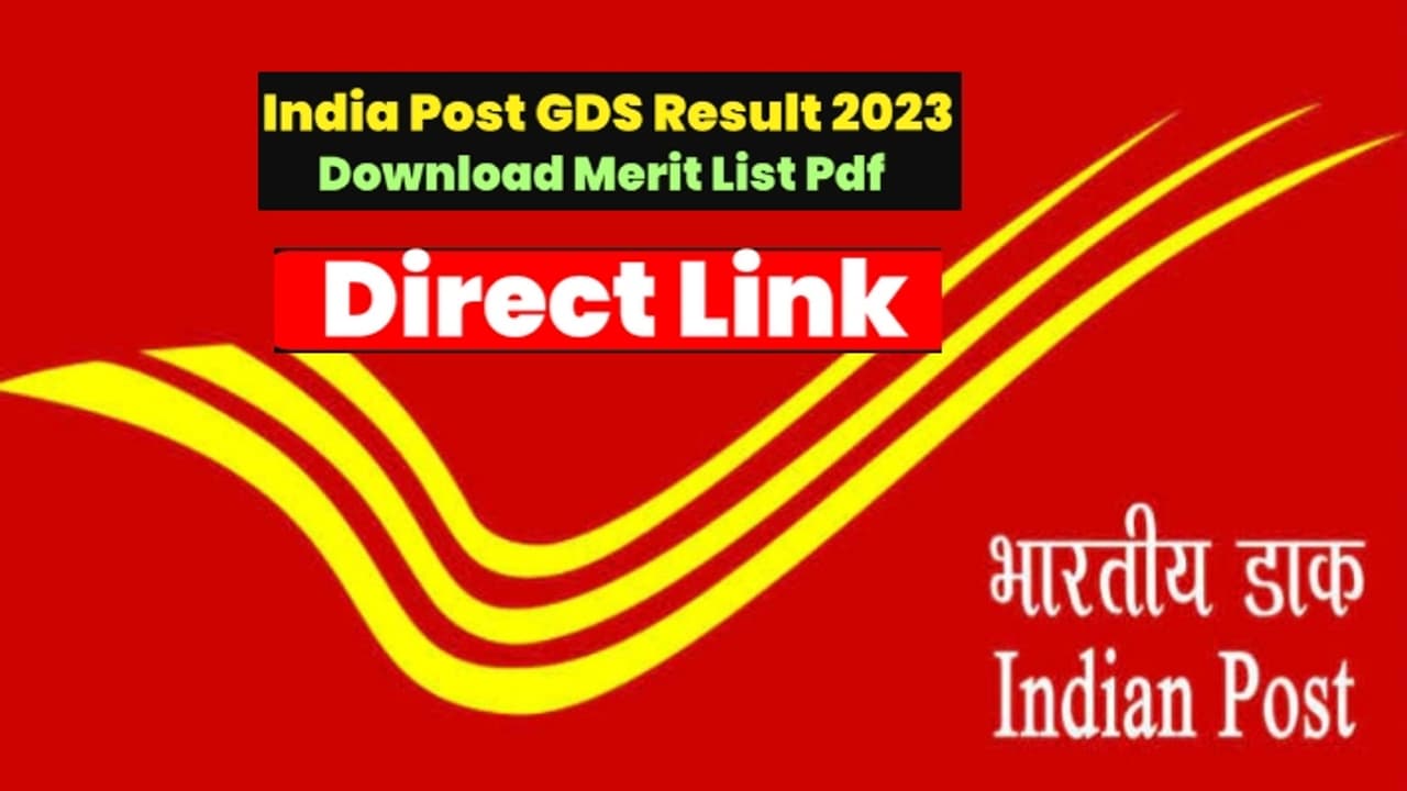 India Post GDS Result 2023 Date India Post GDS Result 2023 Date