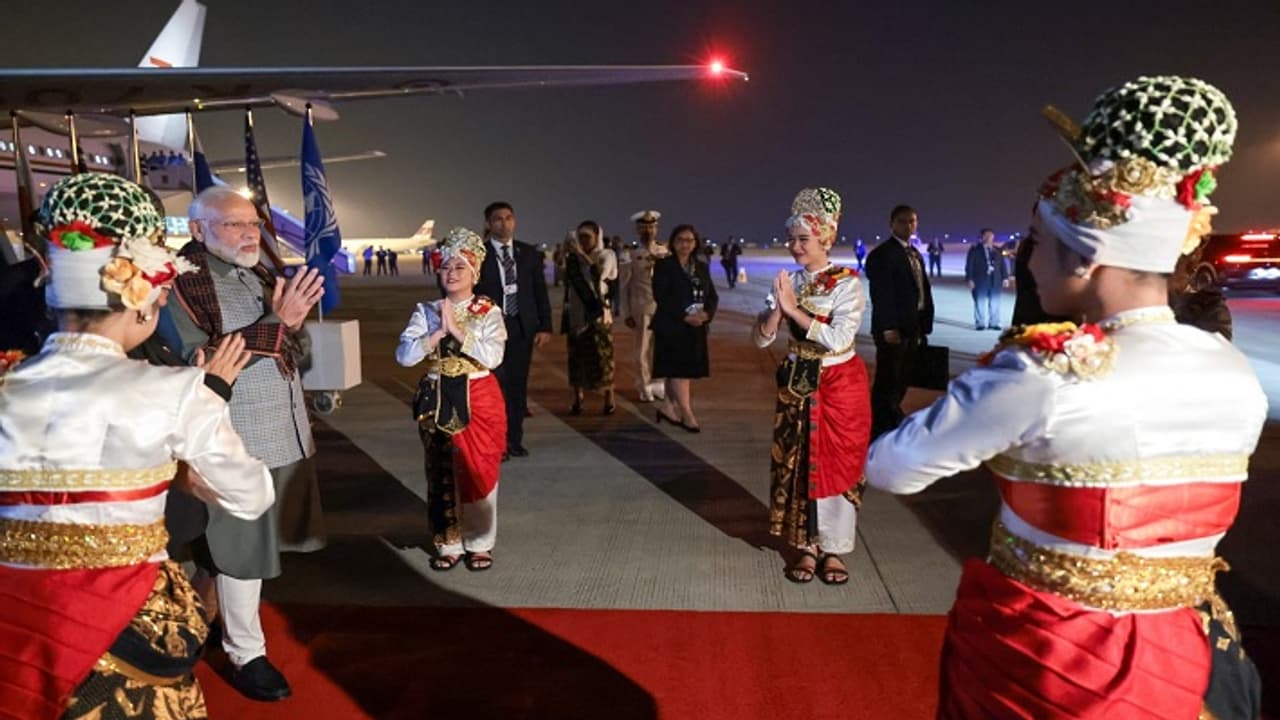 PM Modi in Jakarta PM Modi in Jakarta