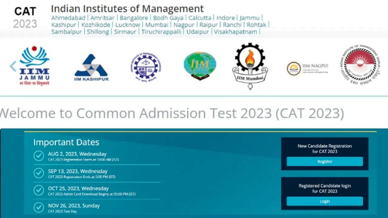 CAT 2023 registration last date CAT 2023 registration last date