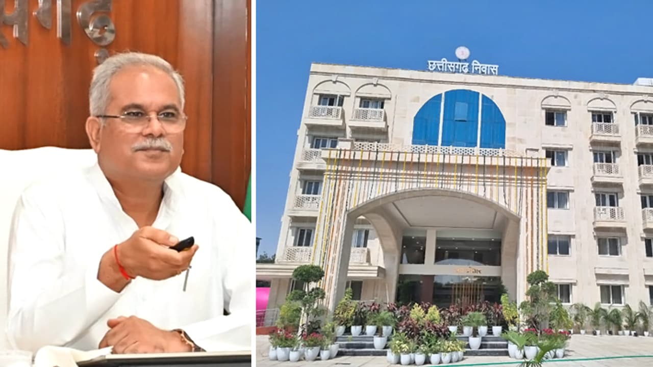 Bhupesh Baghel inaugurate Chhattisgarh Niwas in Delhi
