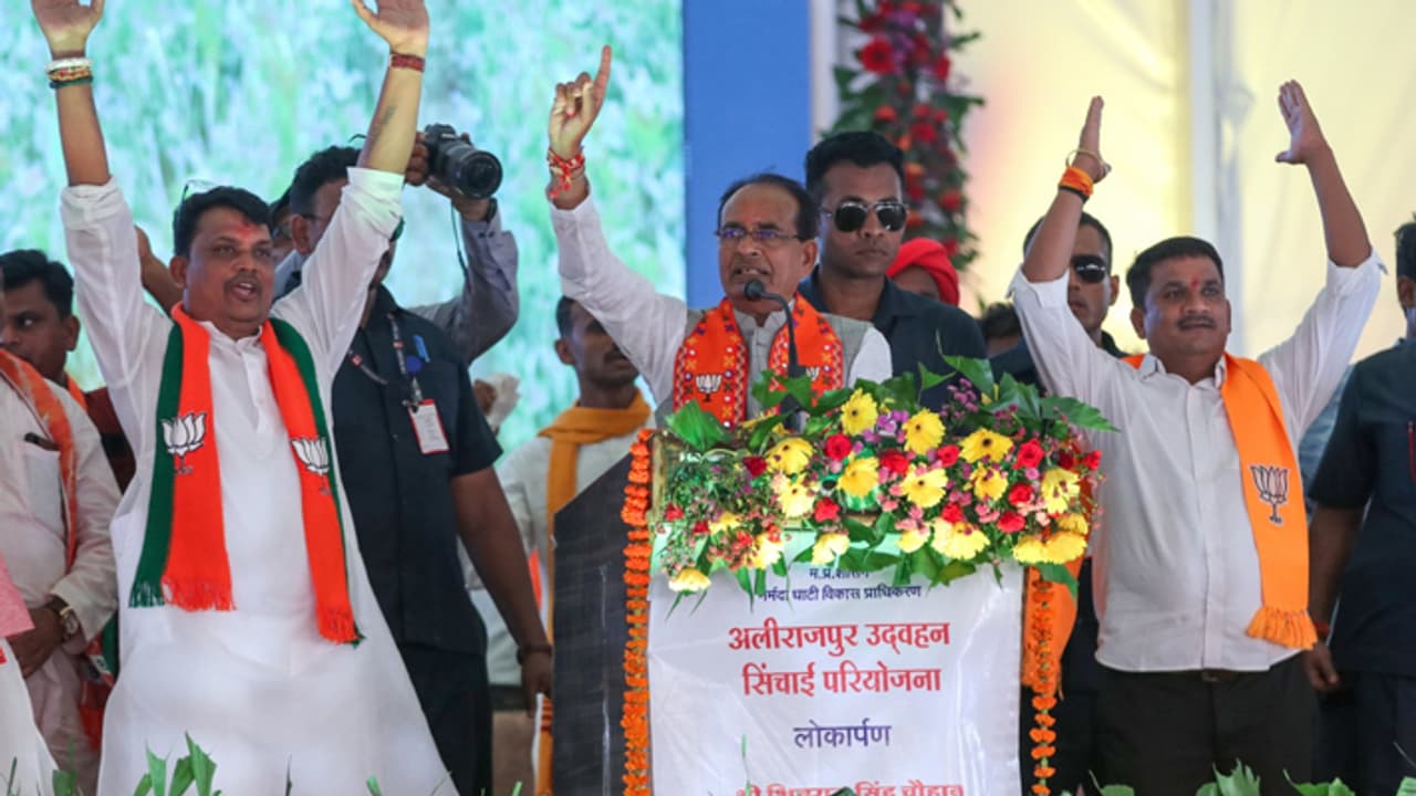 Shivraj Singh Chouhan in alirajpur Shivraj Singh Chouhan in alirajpur