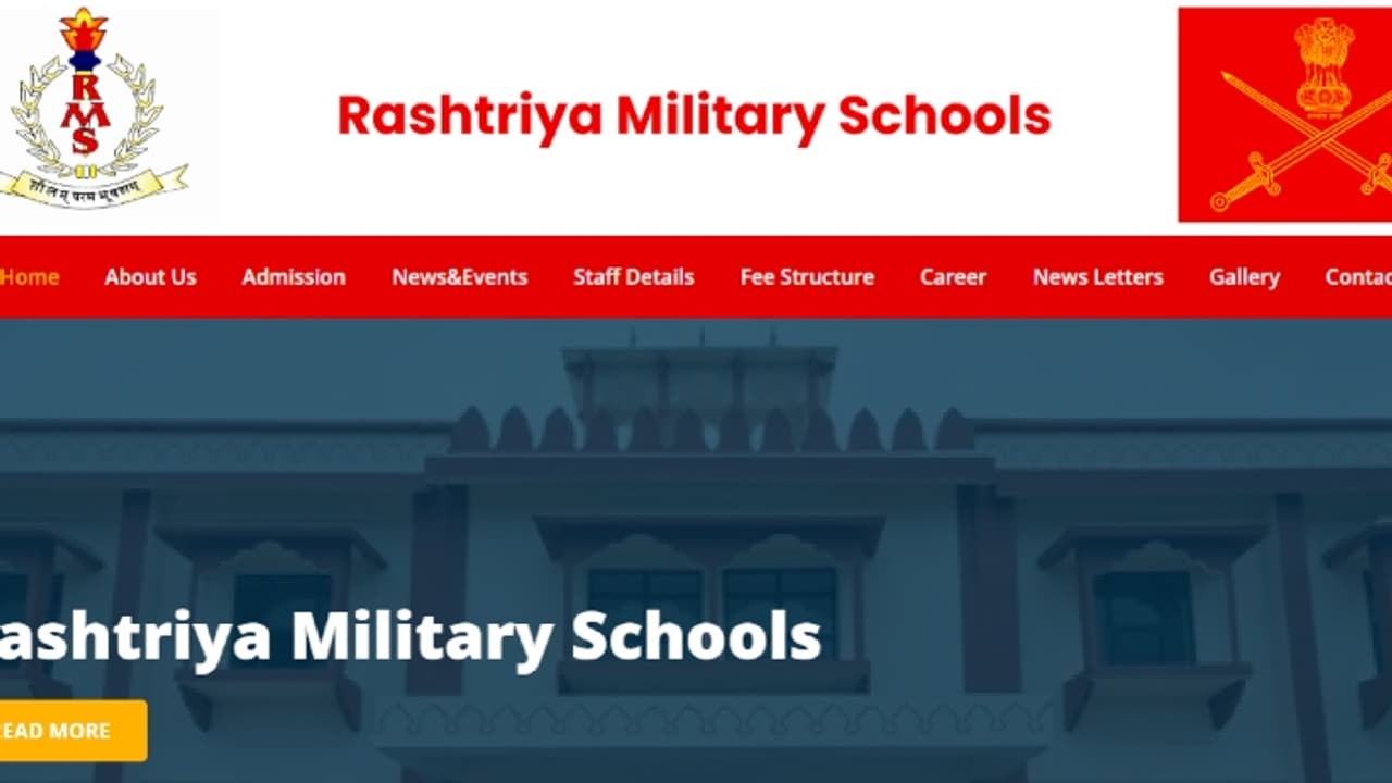 Rashtriya Military Schools Admissions 2024 2025 Rashtriya Military Schools Admissions 2024 2025