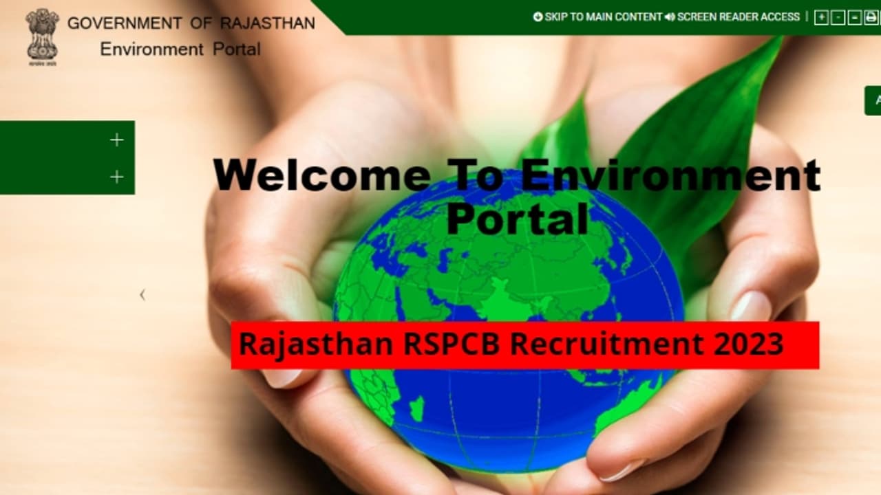 Rajasthan RSPCB Recruitment 2023 Rajasthan RSPCB Recruitment 2023