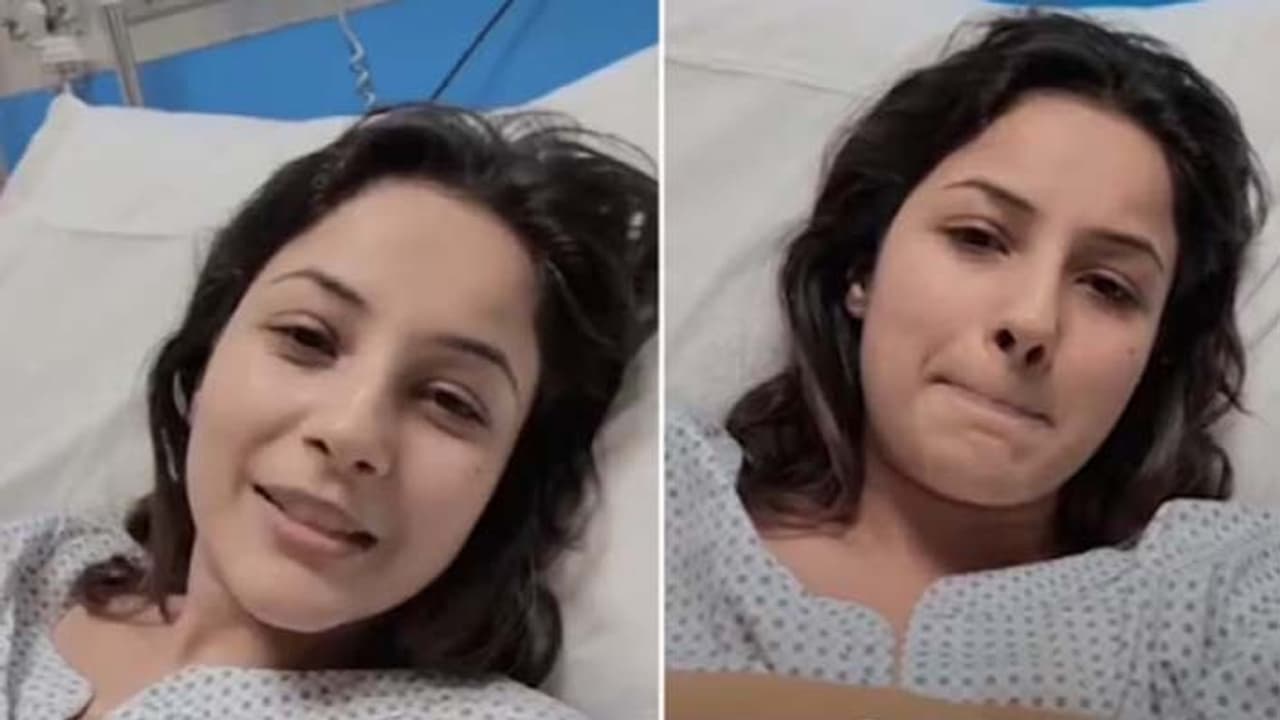 shehnaaz gill admitted in hospital shehnaaz gill admitted in hospital