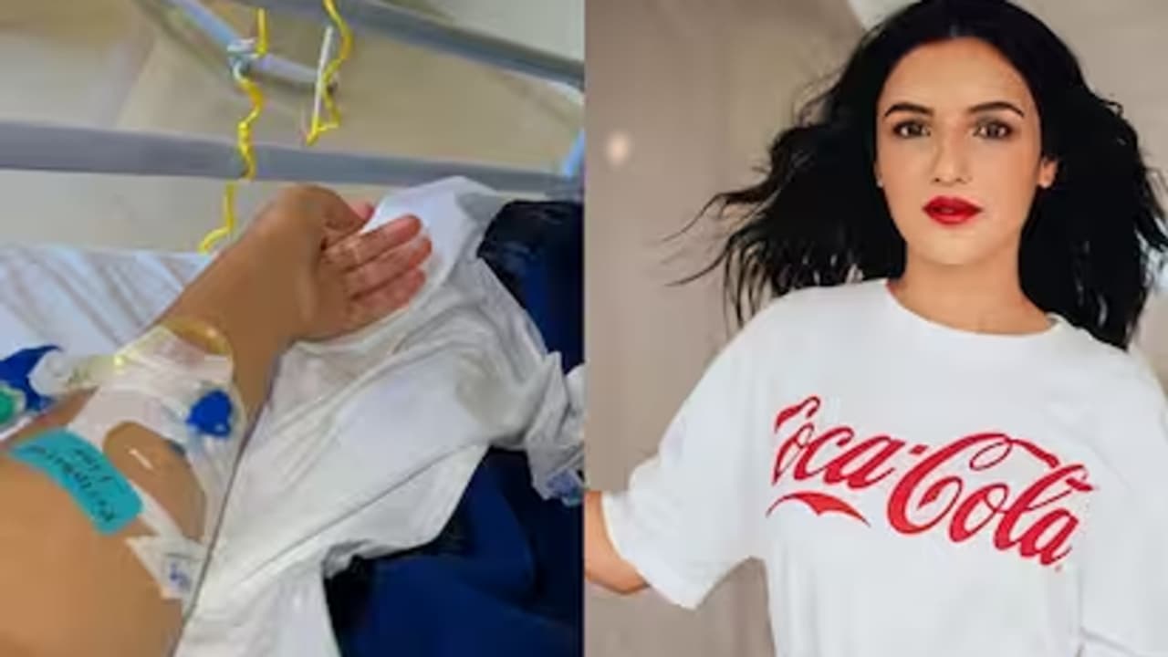 Jasmin Bhasin admitted to hospital Jasmin Bhasin admitted to hospital