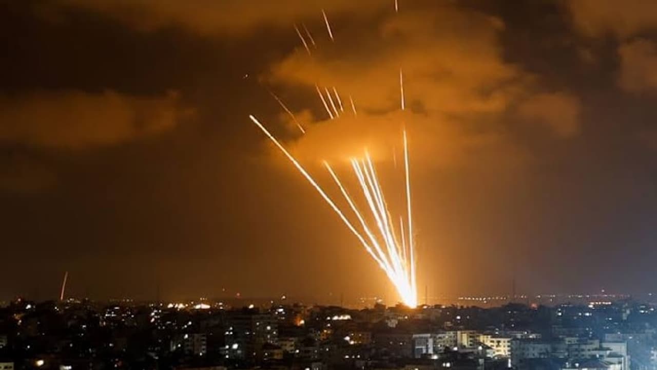 Israel Hamas War Rocket Attack Israel Hamas War Rocket Attack