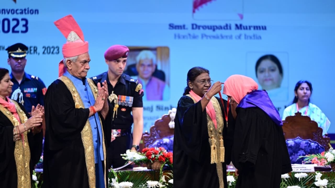 Kashmir University 20th Convocation Ceremony Kashmir University 20th Convocation Ceremony