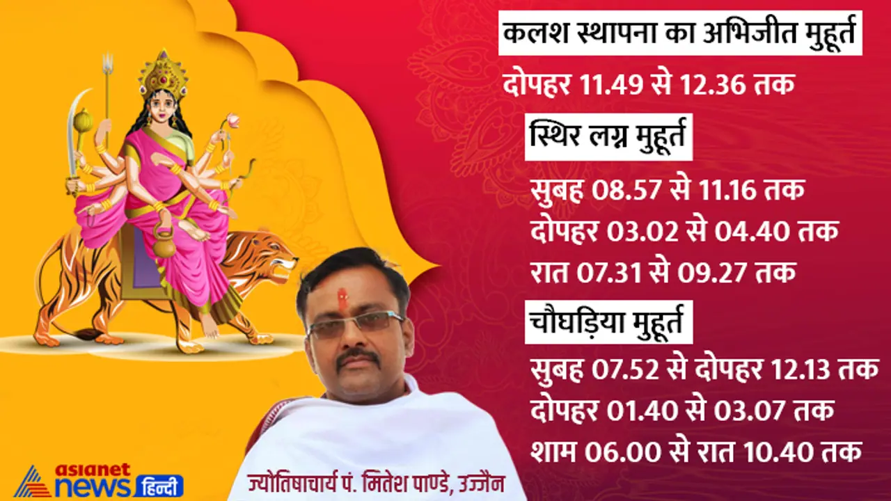 Navratri 2023 muhurat Navratri 2023 muhurat