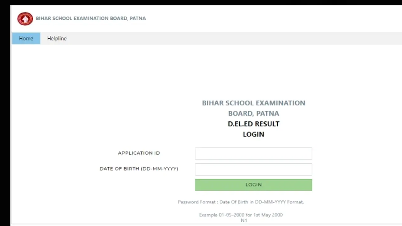 DElEd result 2023 Bihar direct link