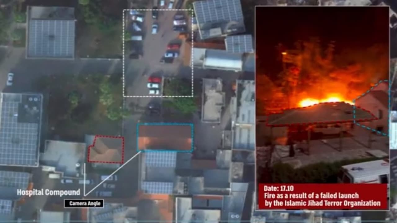 Gaza Hospital Bombing Gaza Hospital Bombing