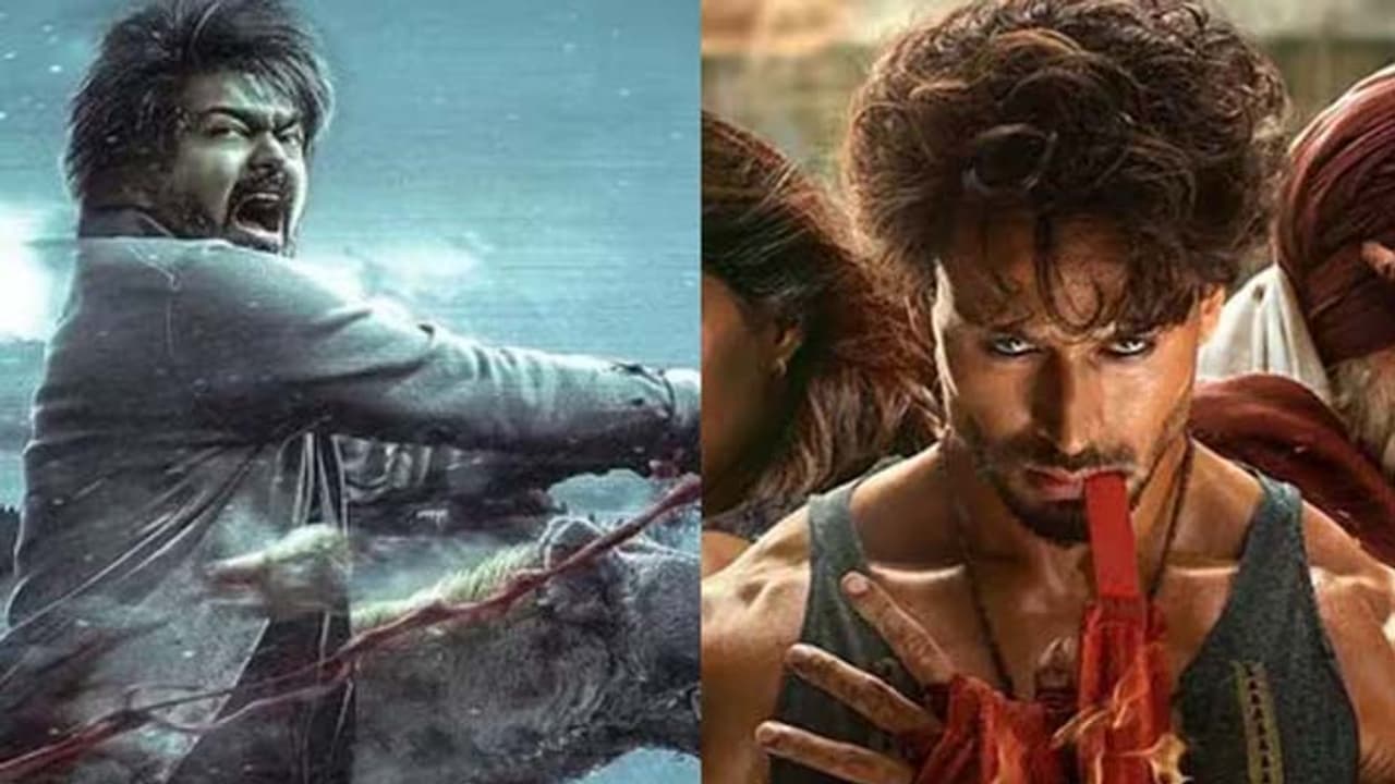 thalapathi vijay leo vs tiger shroff ganapath advance booking report