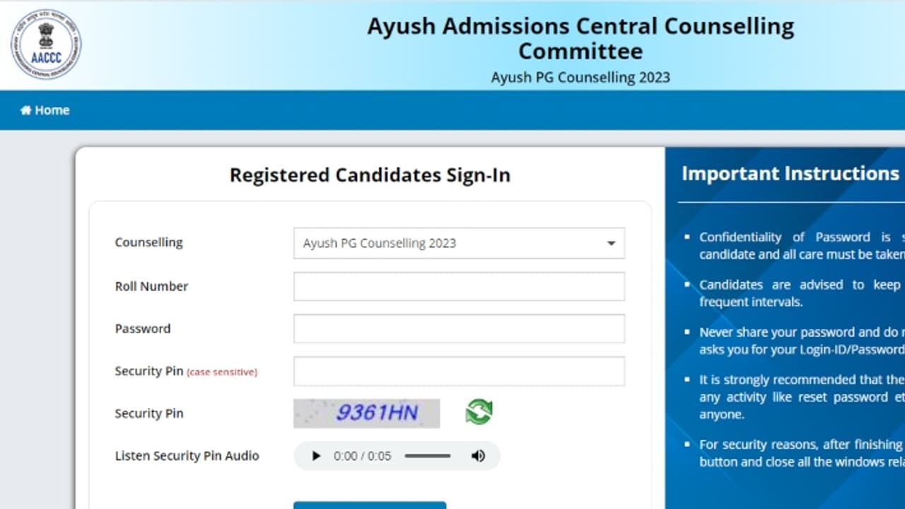AYUSH NEET PG 2023 seat allotment result for Round 2 out AYUSH NEET PG 2023 seat allotment result for Round 2 out