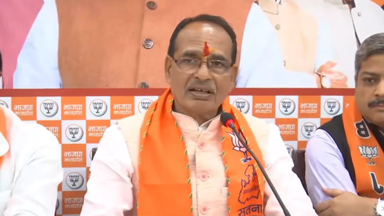 Shivraj Singh Chouhan in Satna Shivraj Singh Chouhan in Satna
