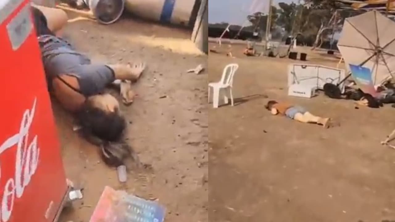 Hamas attacked Music concert Hamas attacked Music concert