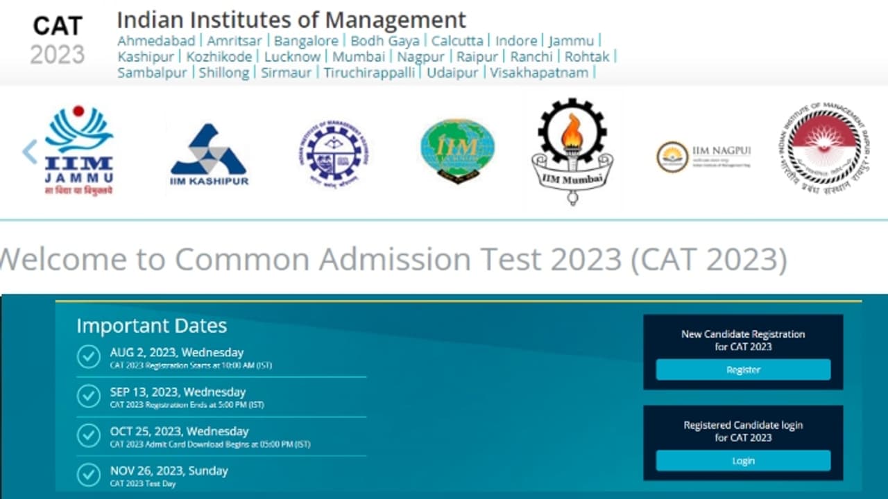 CAT 2023 Admit Cards Released CAT 2023 Admit Cards Released