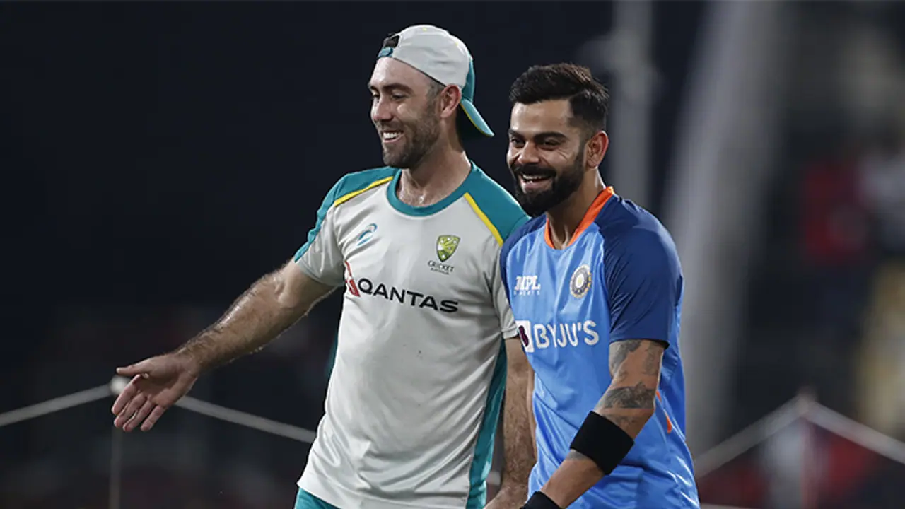 Virat Kohli Glenn Maxwell