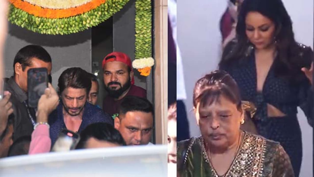 Shahrukh Khan Sister Arpita Sharam Diwali Bash Shahrukh Khan Sister Arpita Sharam Diwali Bash