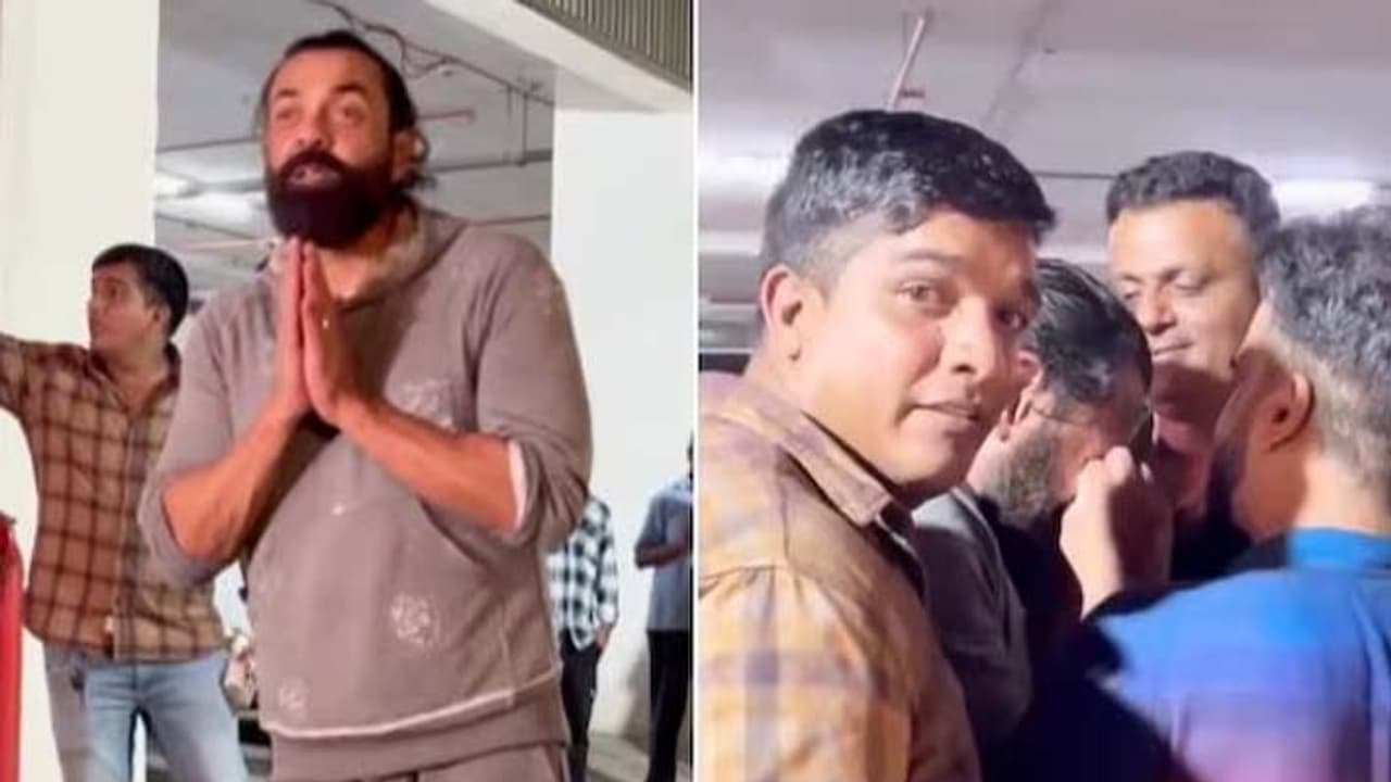 bobby deol gets emotional after animal success watch video bobby deol gets emotional after animal success watch video