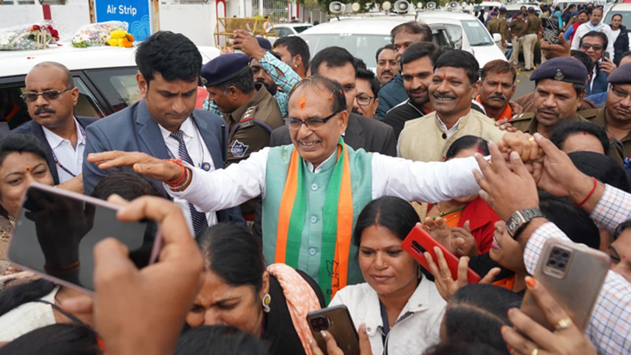 Shivraj Singh Chouhan in Chhindwara Shivraj Singh Chouhan in Chhindwara