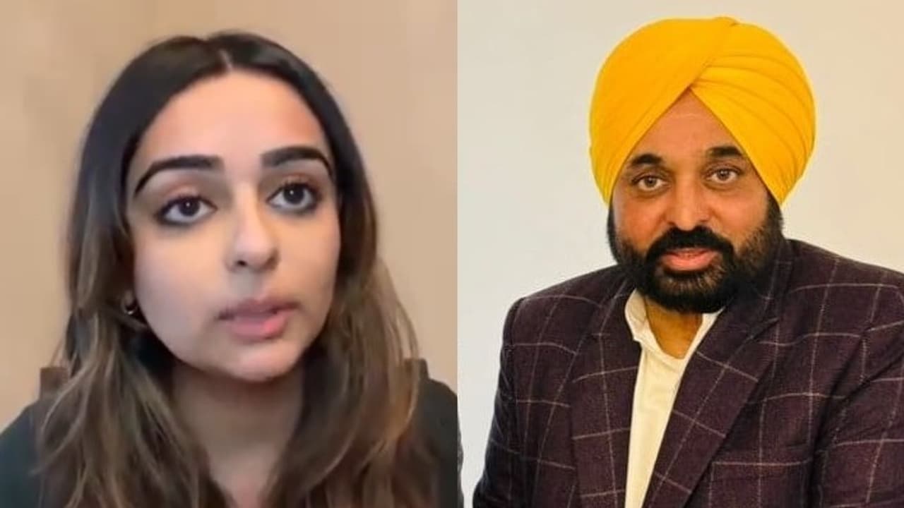 Bhagwant Mann daughter Sirat Bhagwant Mann daughter Sirat