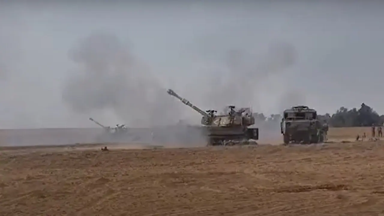 IDF artillery IDF artillery