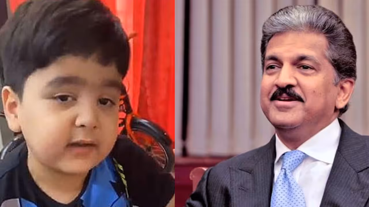 Anand Mahindra Share Kid Thar video Anand Mahindra Share Kid Thar video