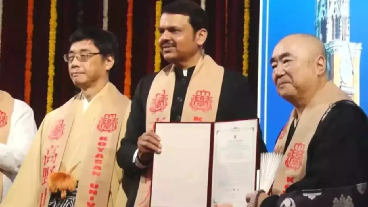 maharashtra deputy cm devendra fadnavis phd conferred honorary by japanese university