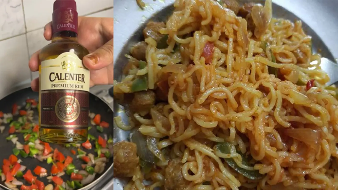 Viral video of Rum Maggi