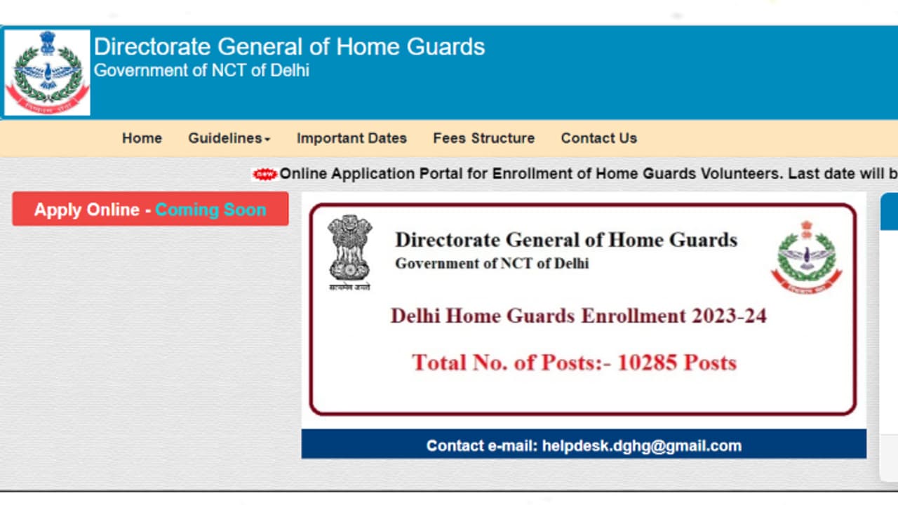delhi home guard recruitment 2024 delhi home guard recruitment 2024