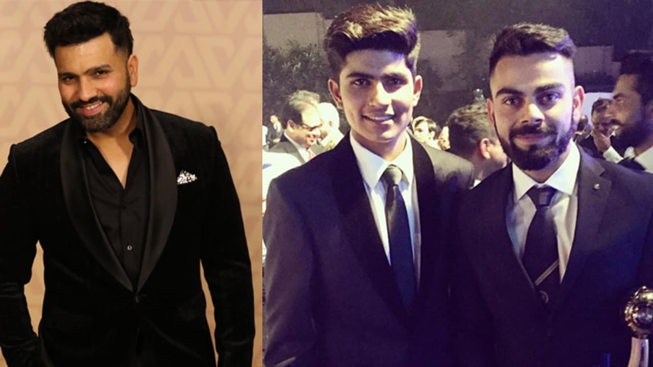 Rohit Sharma, Shubman Gill, Virat Kohli, Rohit Sharma, Shubman Gill, Virat Kohli,