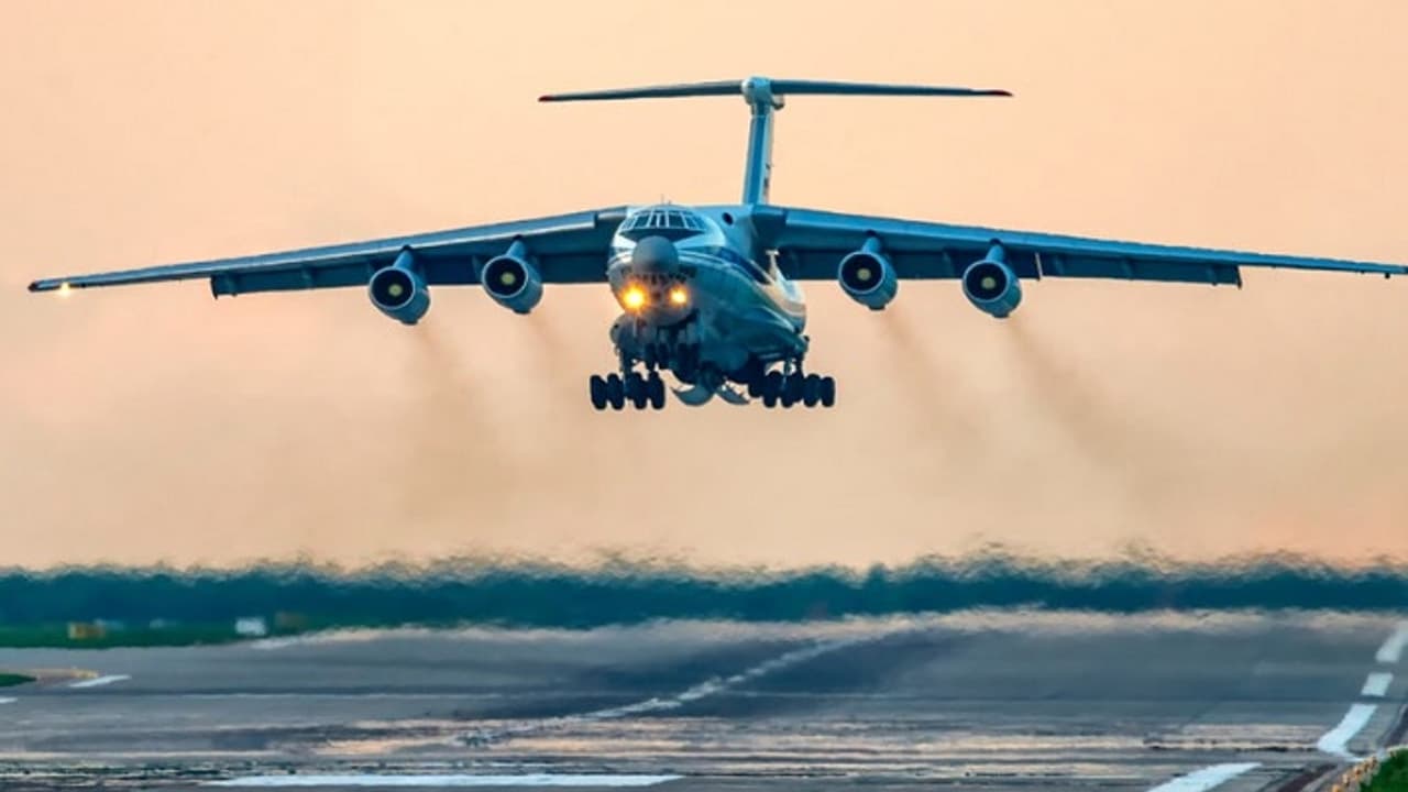 IL 76 military transport plane IL 76 military transport plane