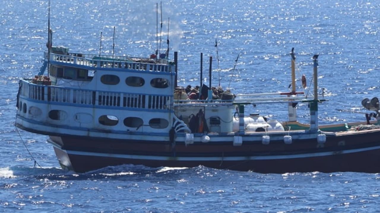 INS Sumitra Rescues Iranian Ship 