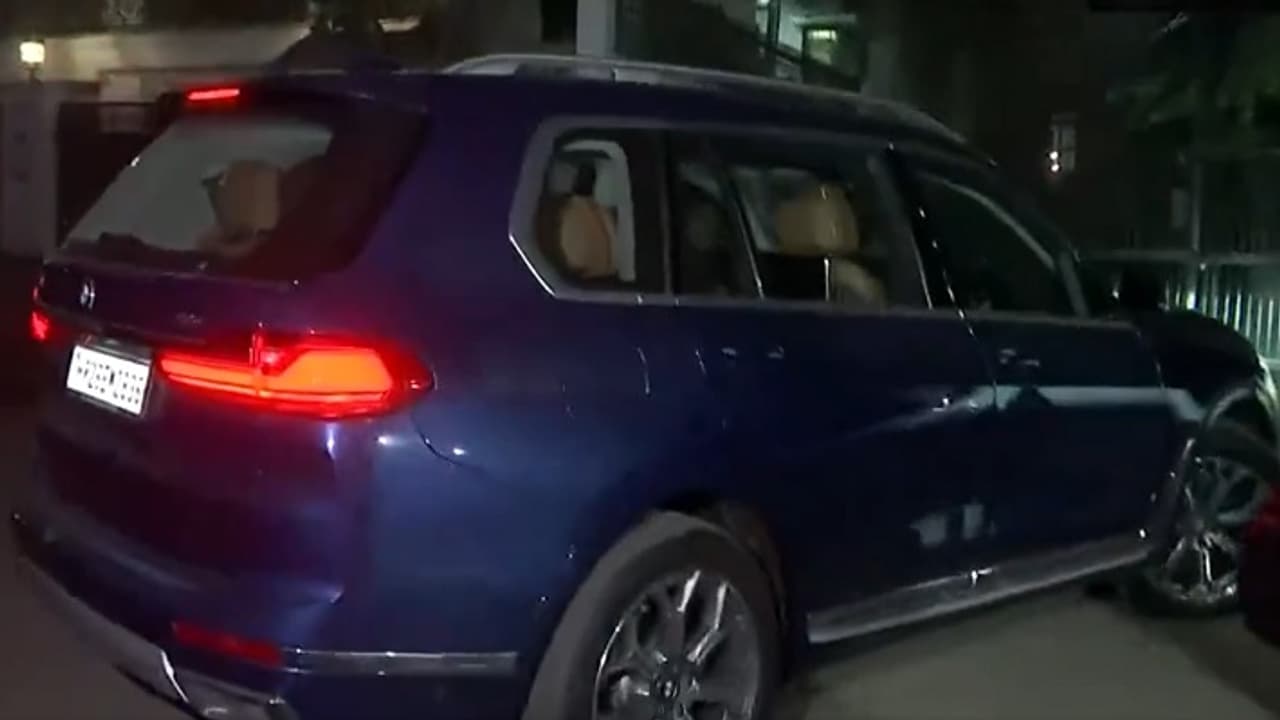 Hemant Soren BMW car